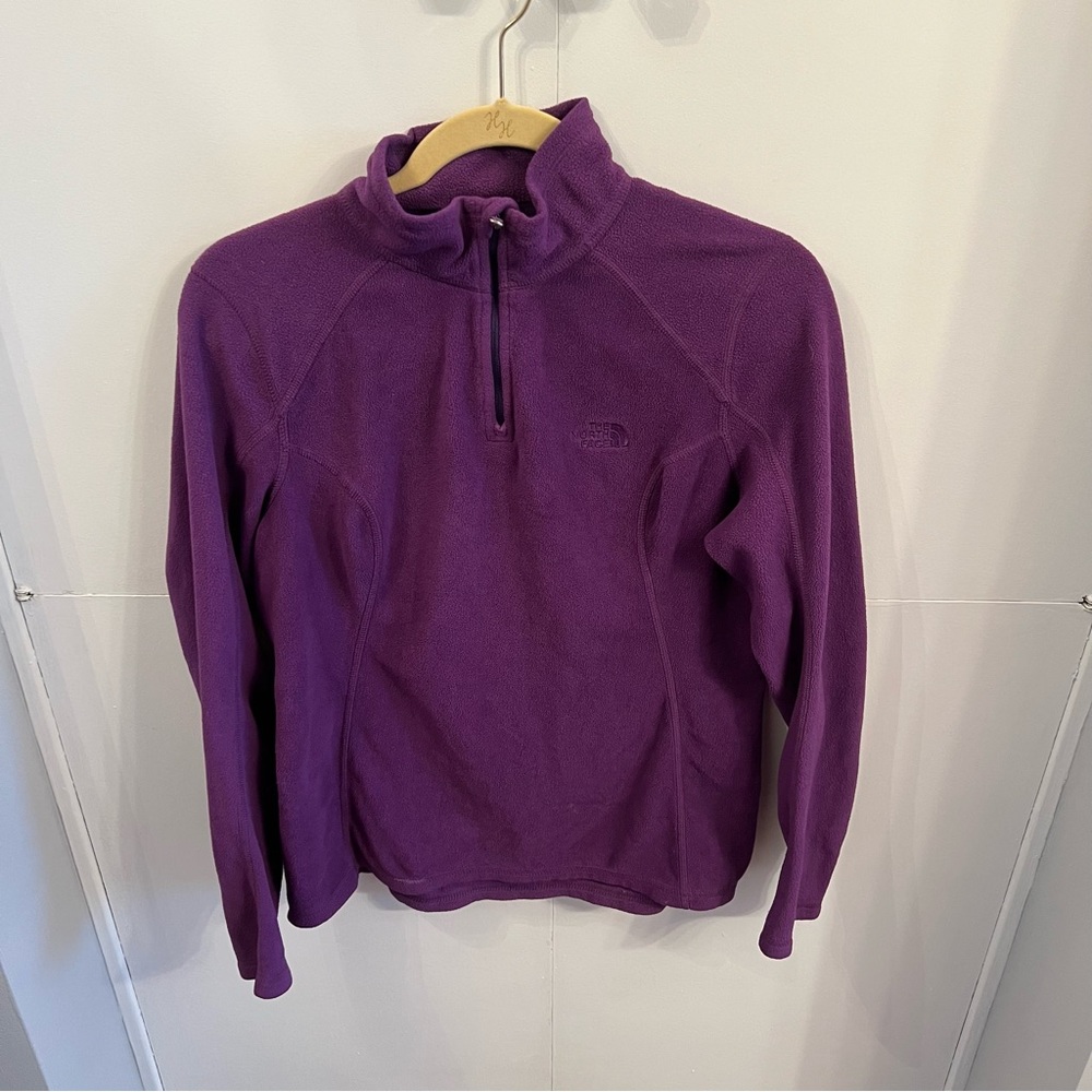 North Face 1/4 Zip Fleece Pullover